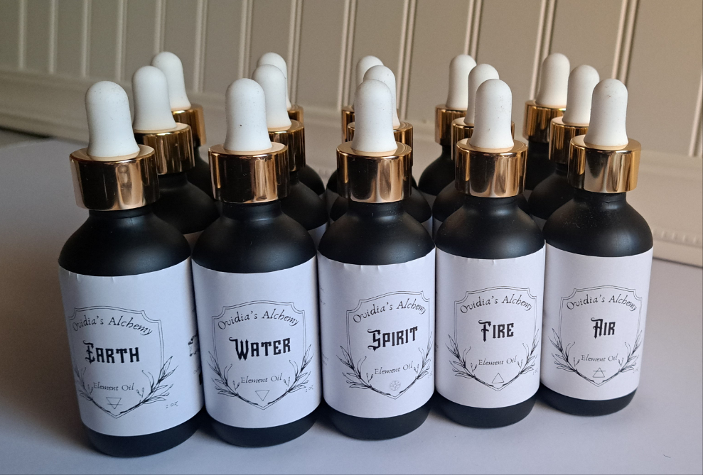 Earth Element Anointing Hair and Body Oil