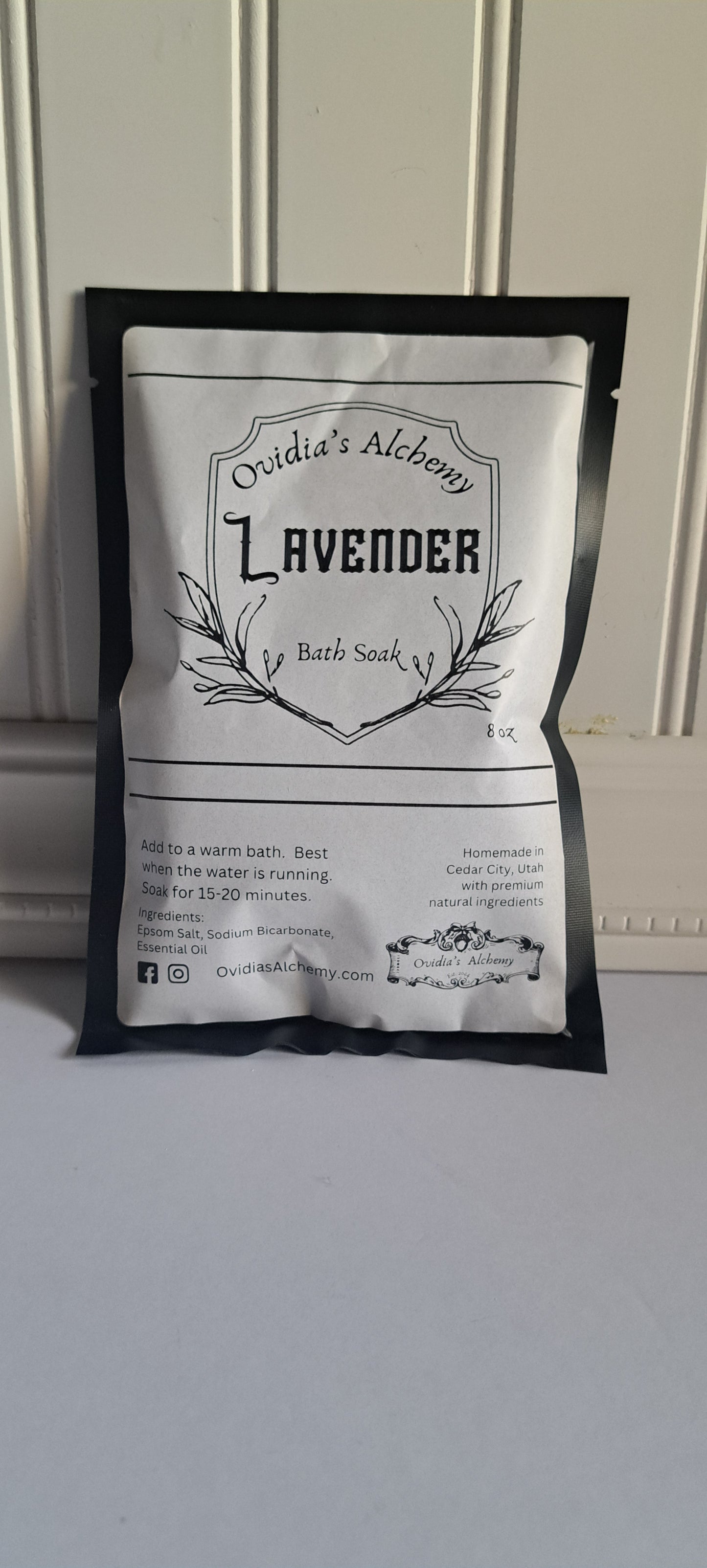 Lavender Bath Soak 8oz