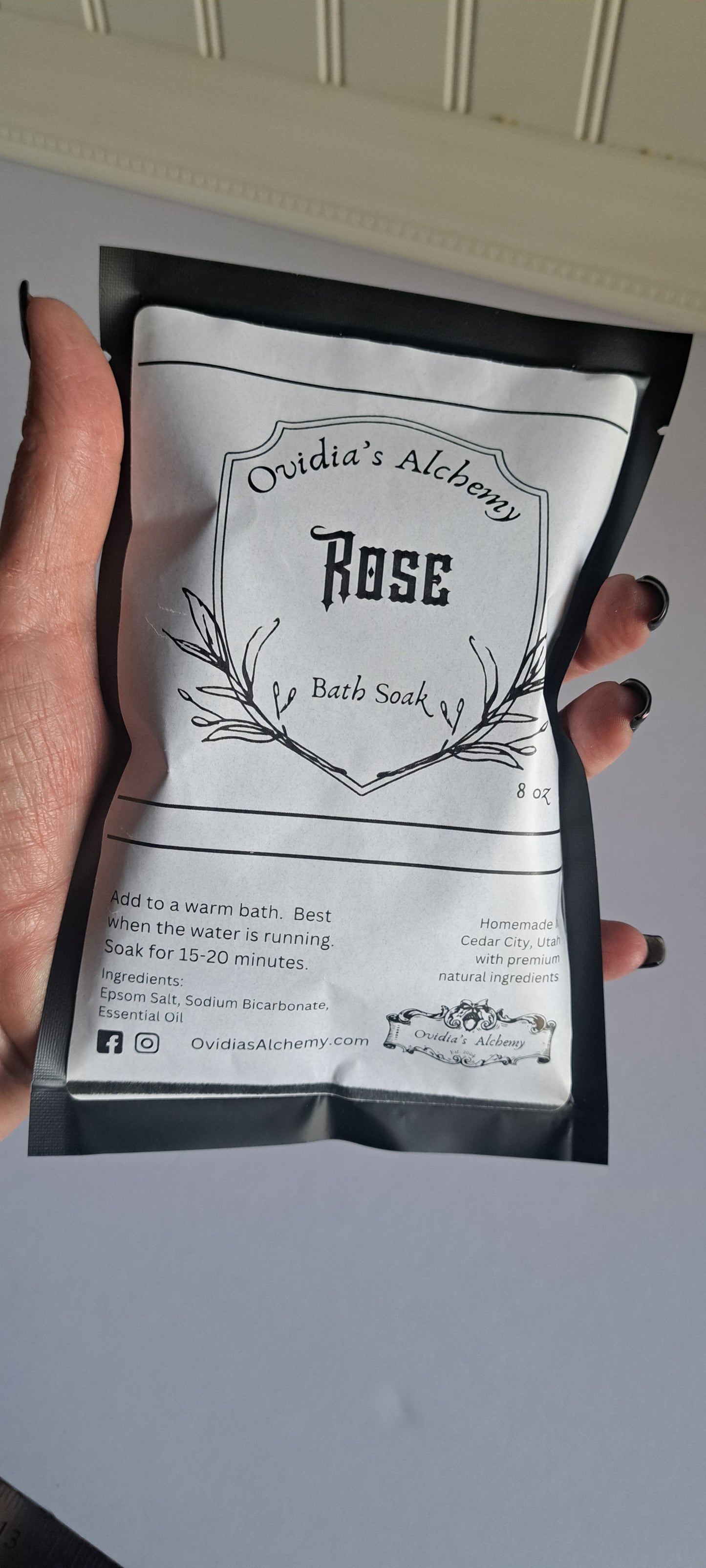 Rose Bath Soak 8oz