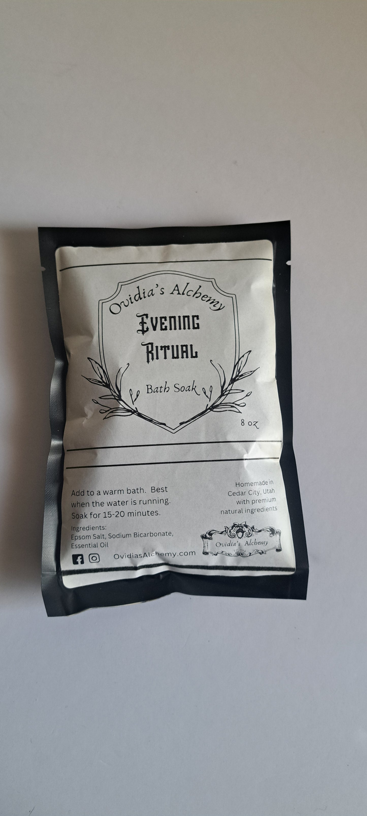 Evening Ritual Bath Soak 8oz