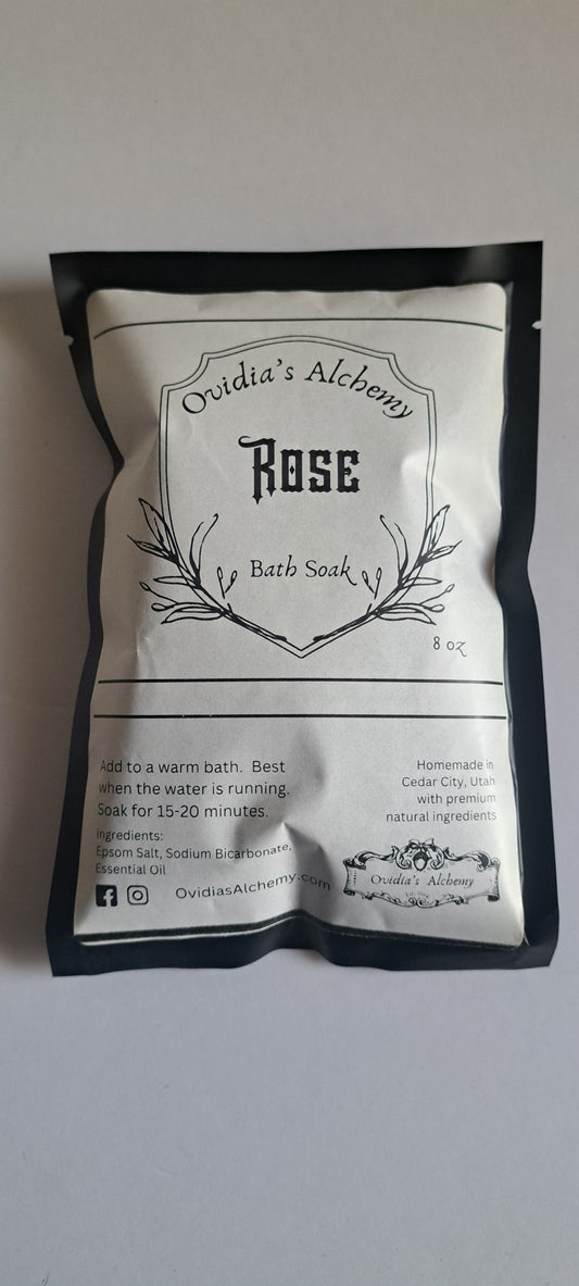 Rose Bath Soak 8oz