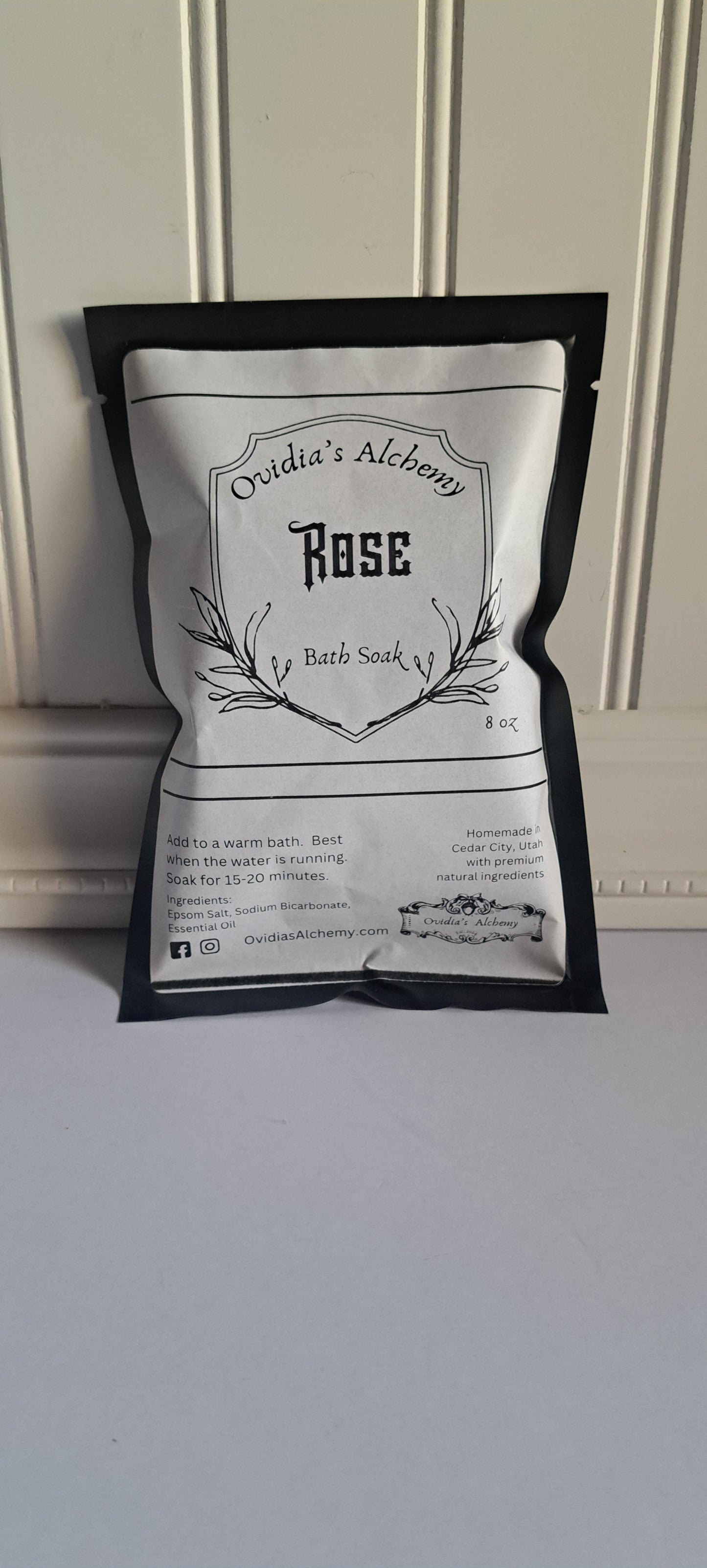 Rose Bath Soak 8oz