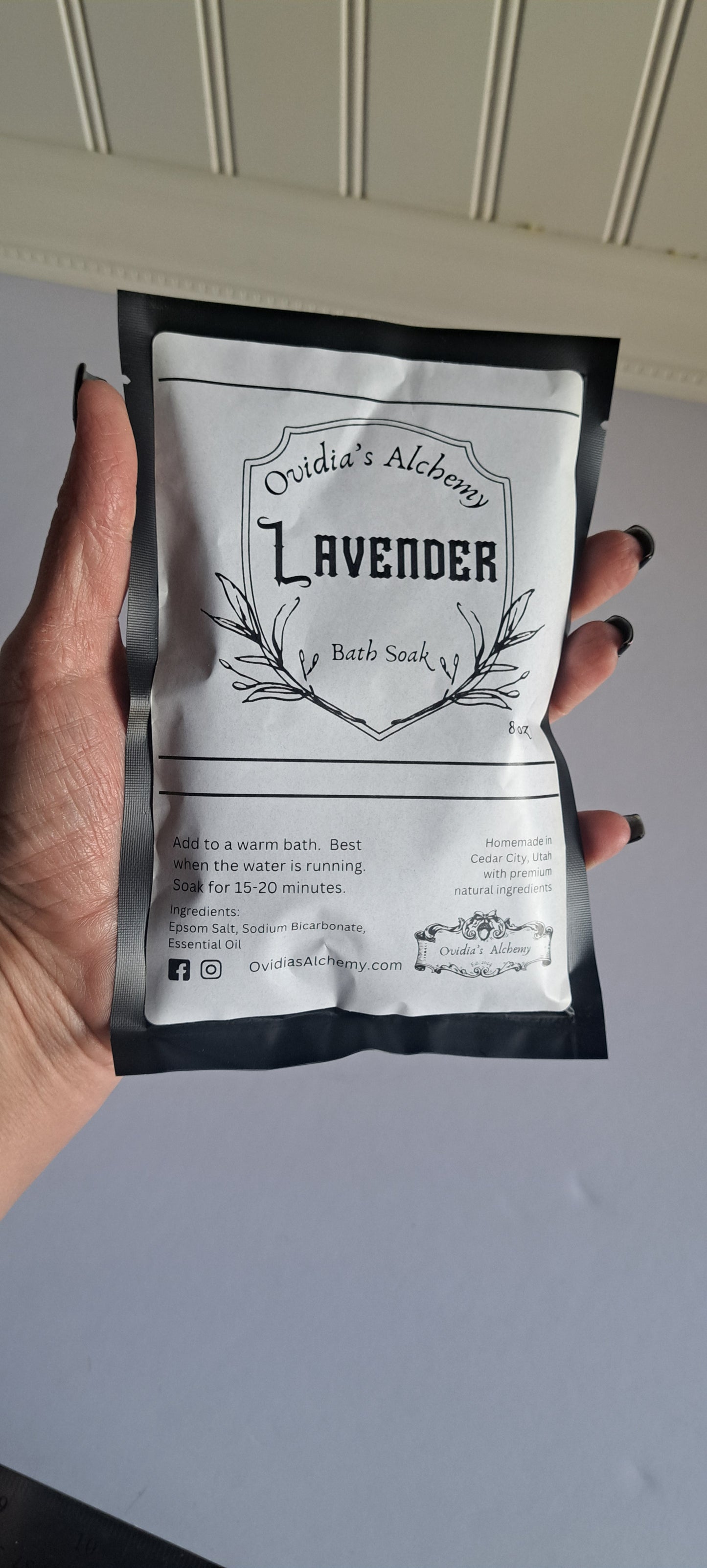 Lavender Bath Soak 8oz